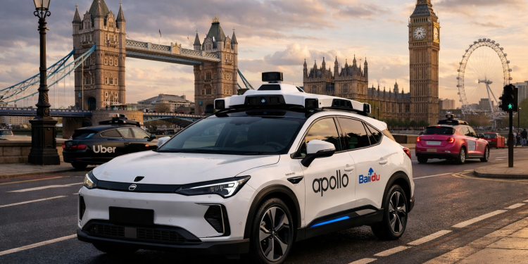 Baidu to bring robotaxi services to London via Uber and Lyft
