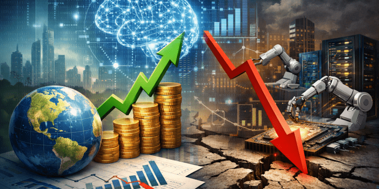 IMF sees global growth rising but warns of AI-driven market risks